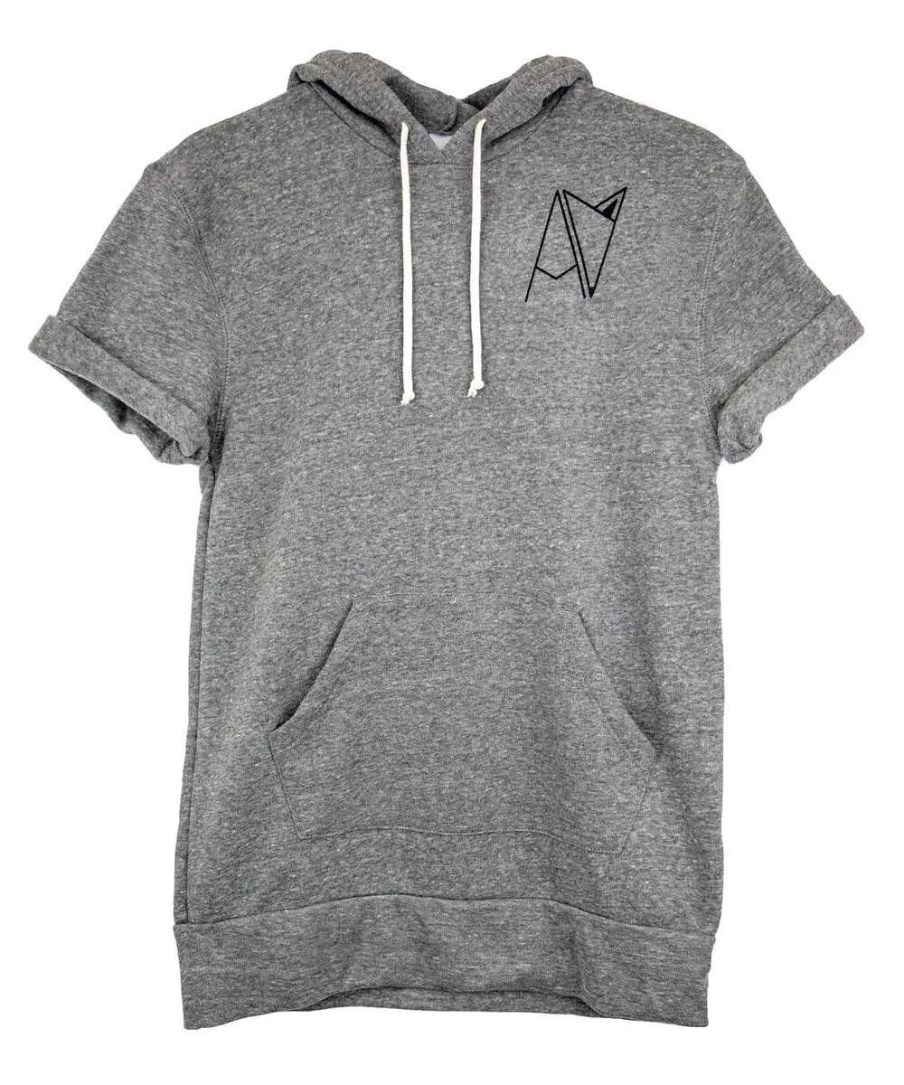 Badge Logo | Fleece Short Sleeve Hoodie
