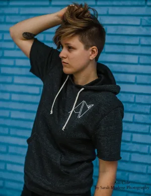Badge Logo | Fleece Short Sleeve Hoodie