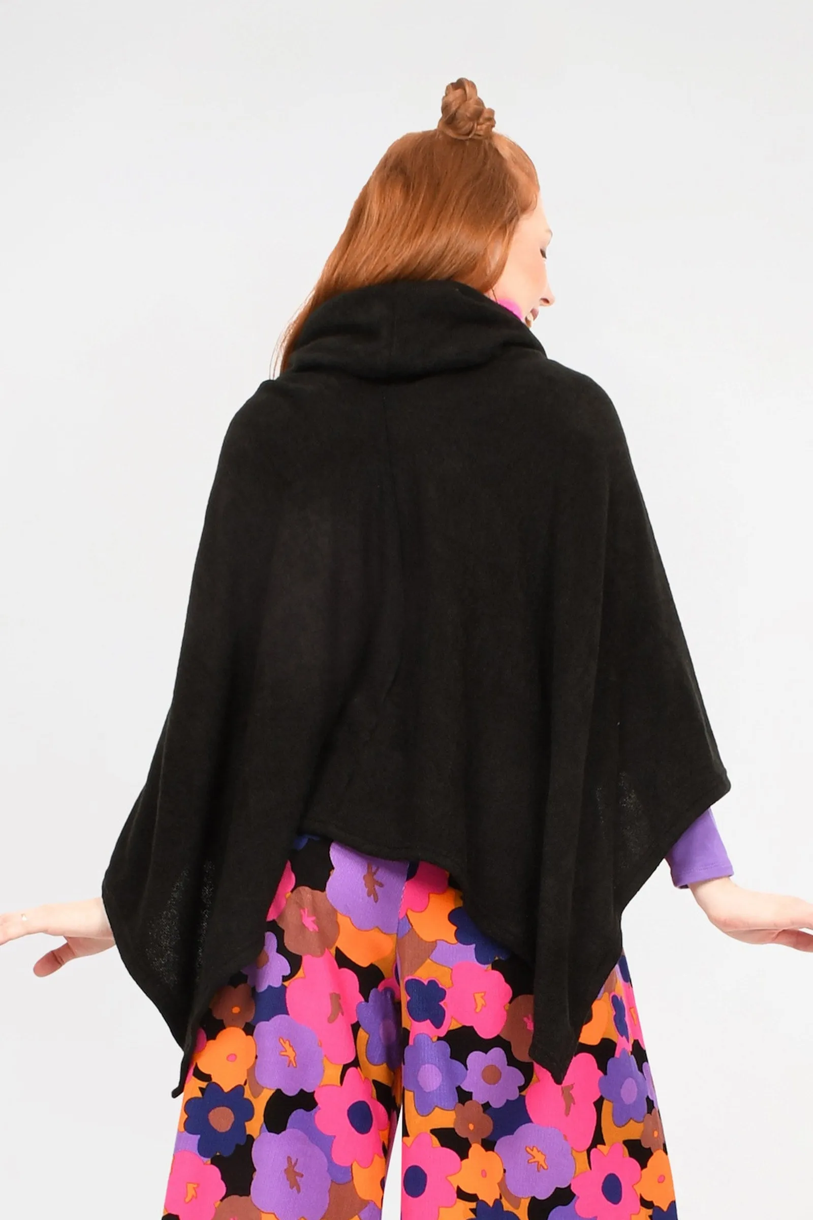 Birdie Knit Poncho