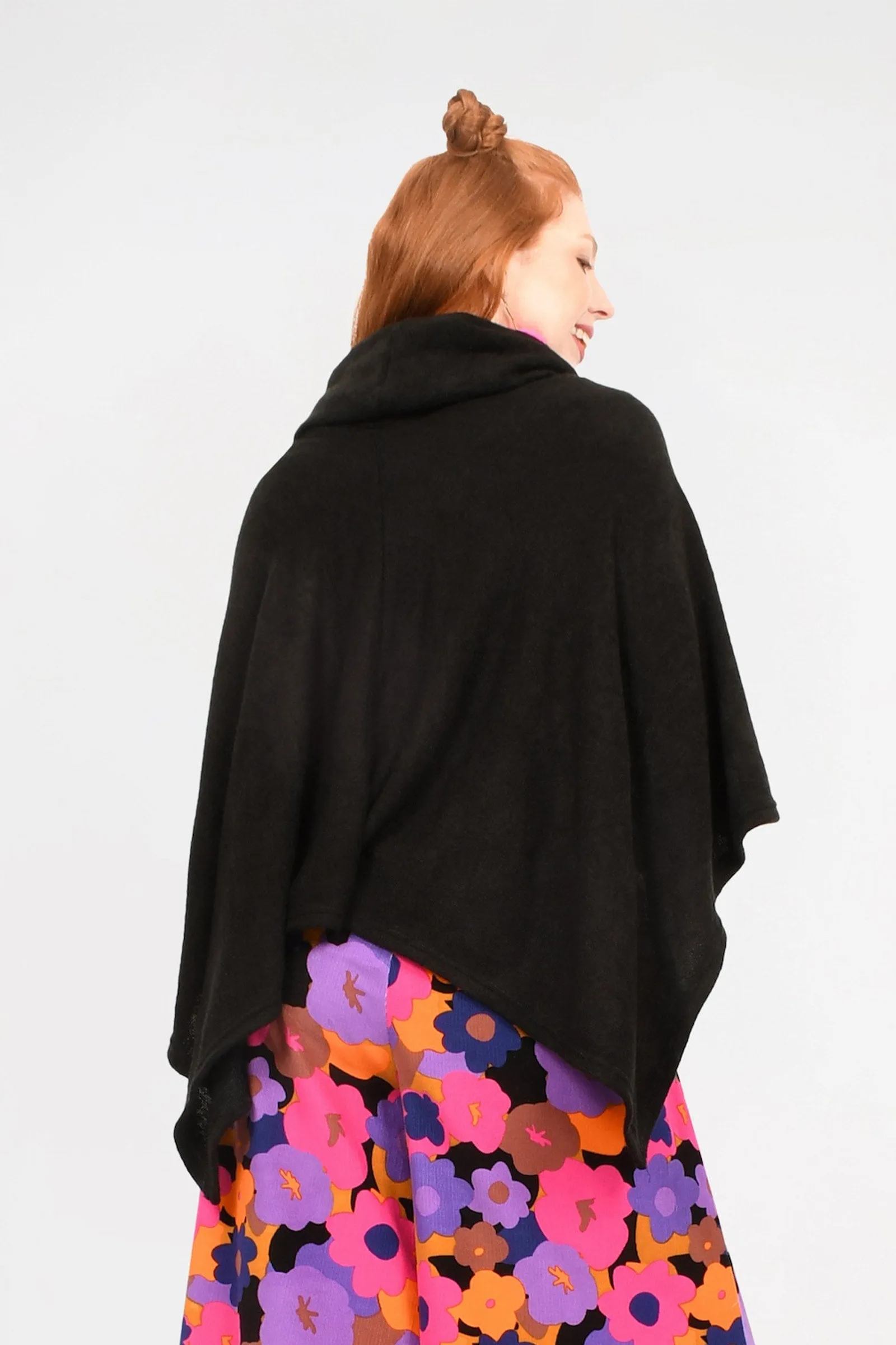 Birdie Knit Poncho