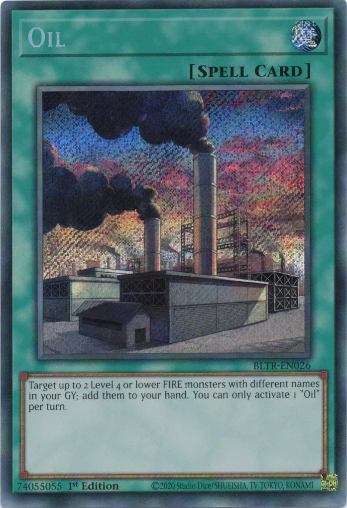BLTR-EN026 Oil Secret Rare NM