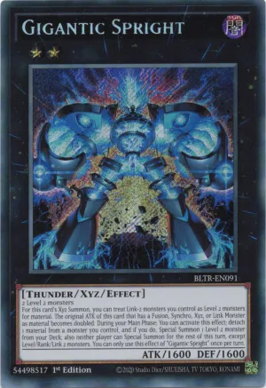 BLTR-EN091 Gigantic Spright Secret Rare NM