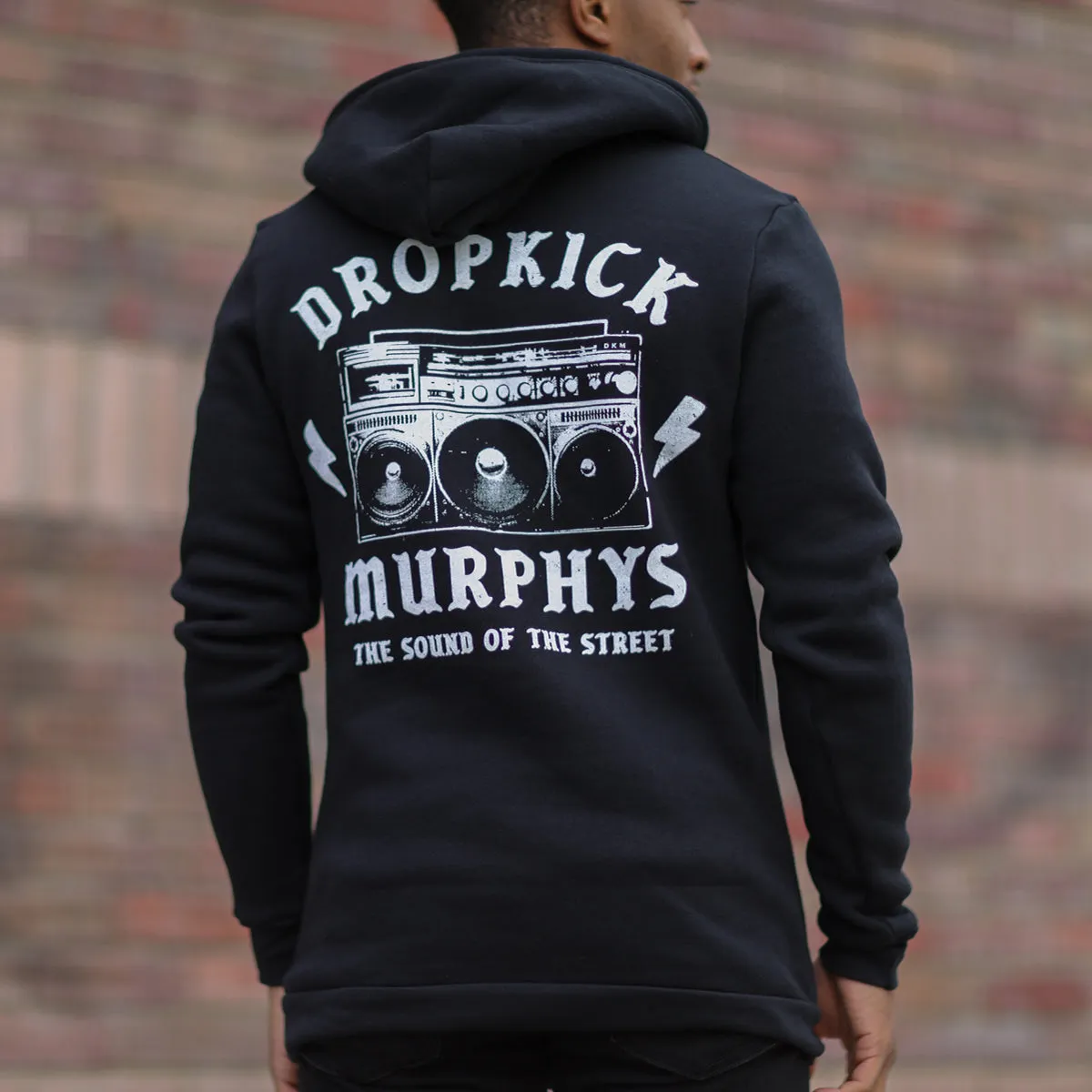 Boombox Pullover Hoodie (Black)