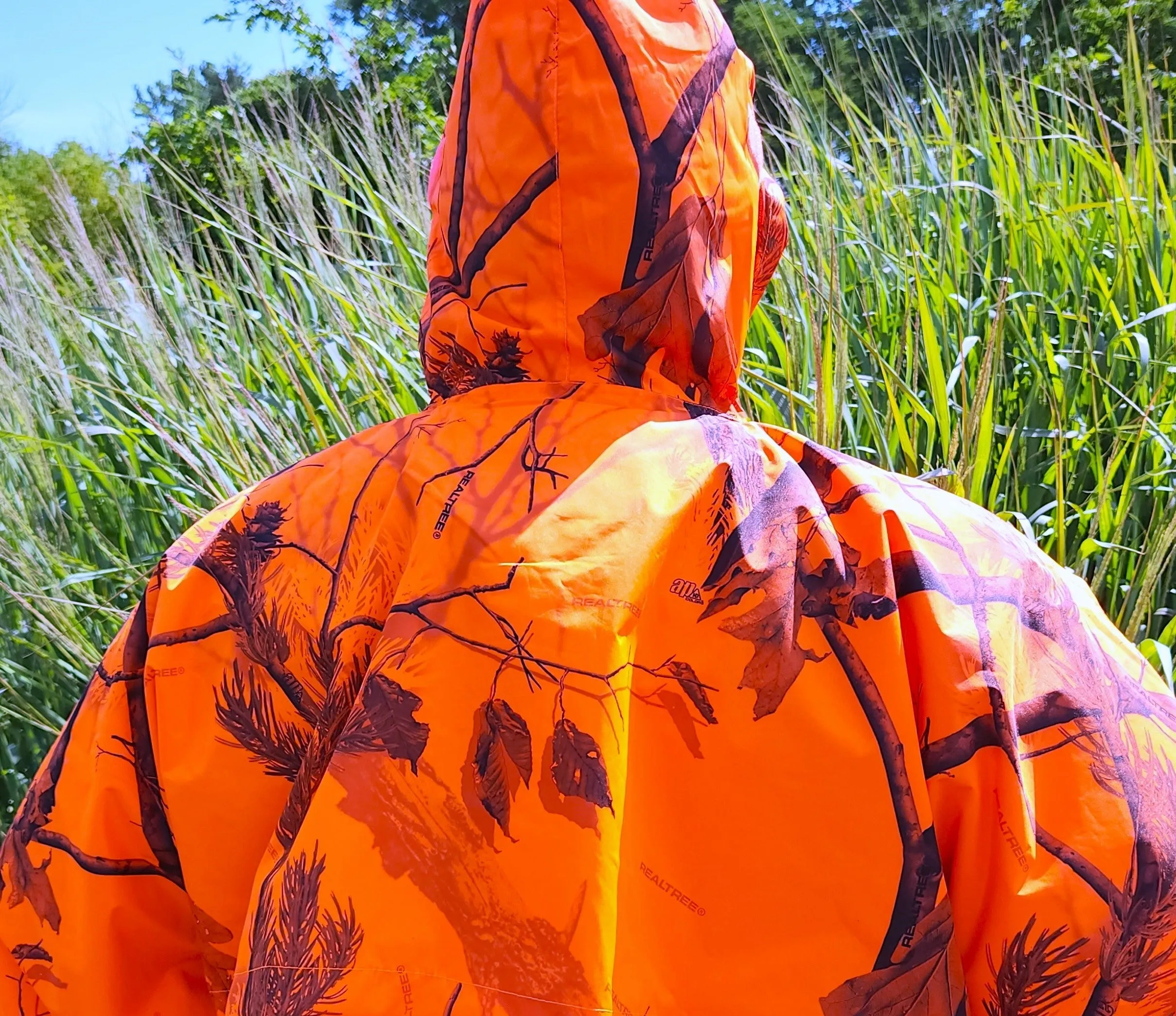 Brella 2015 Realtree AP Blaze Camo Unisex Rain Poncho