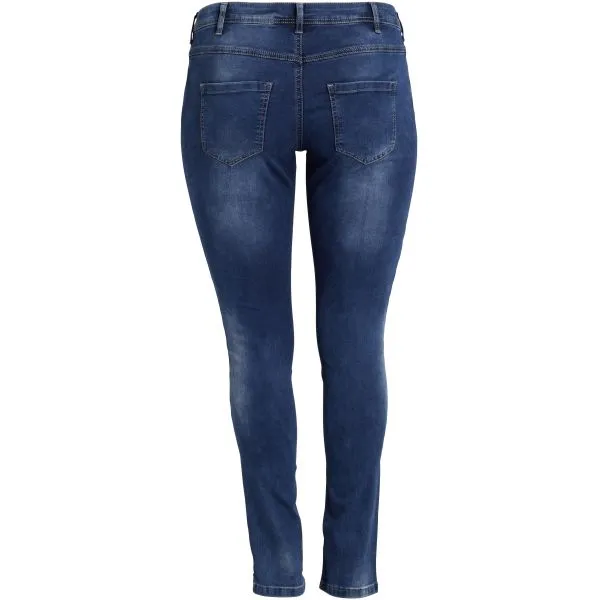 CAMILLA JEANS IN KLASSISCHER WASCHUNG - Denim blue