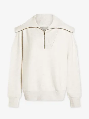 Catherine half-zip sweat