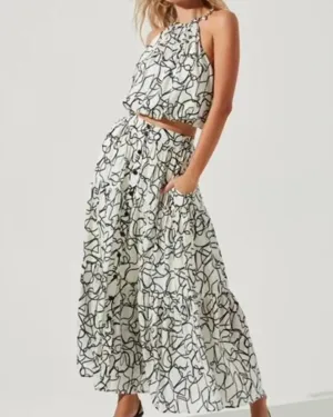 Cecile Skirt In White | White