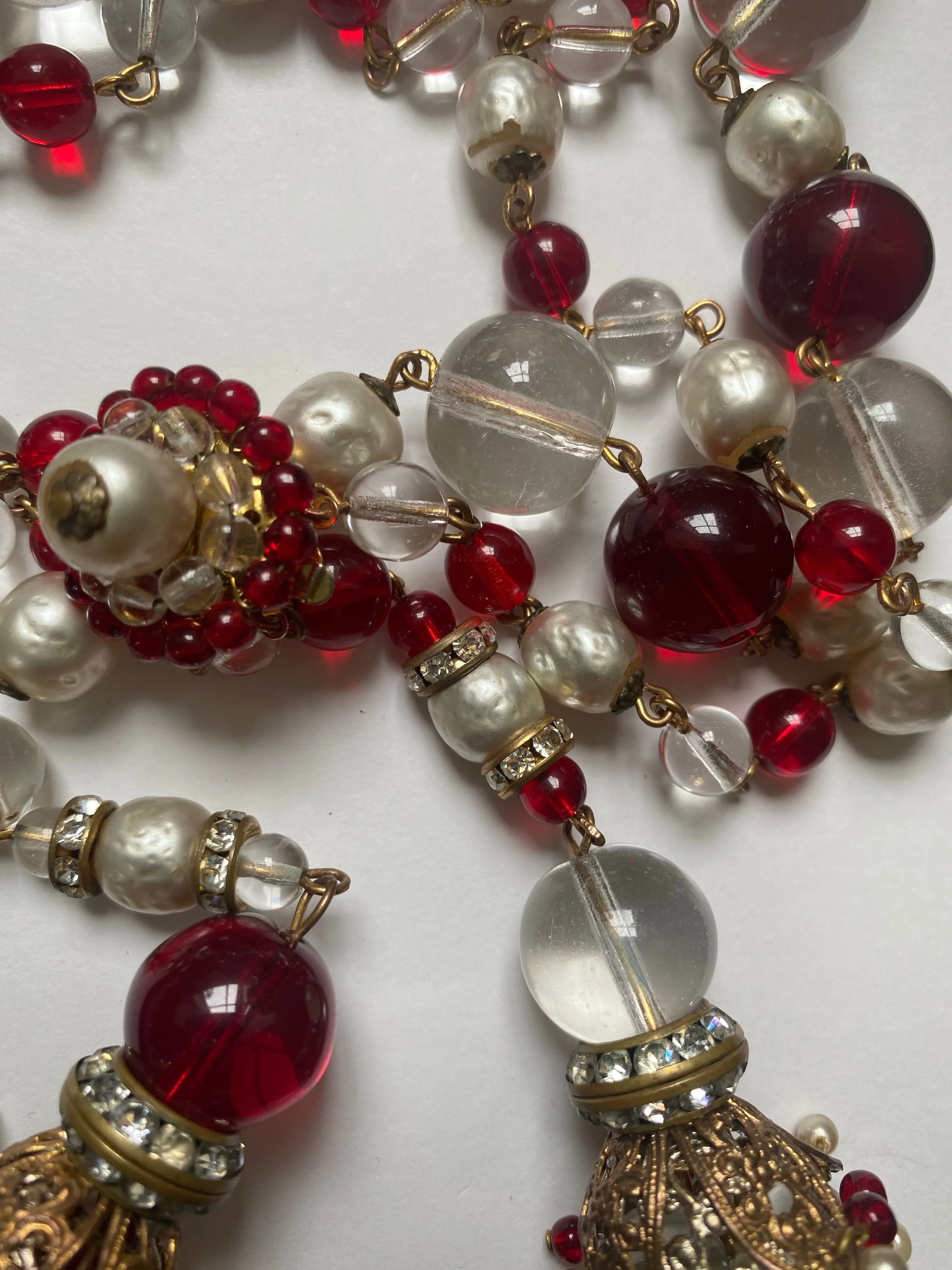 Chanel 1930’s rare necklace and earrings