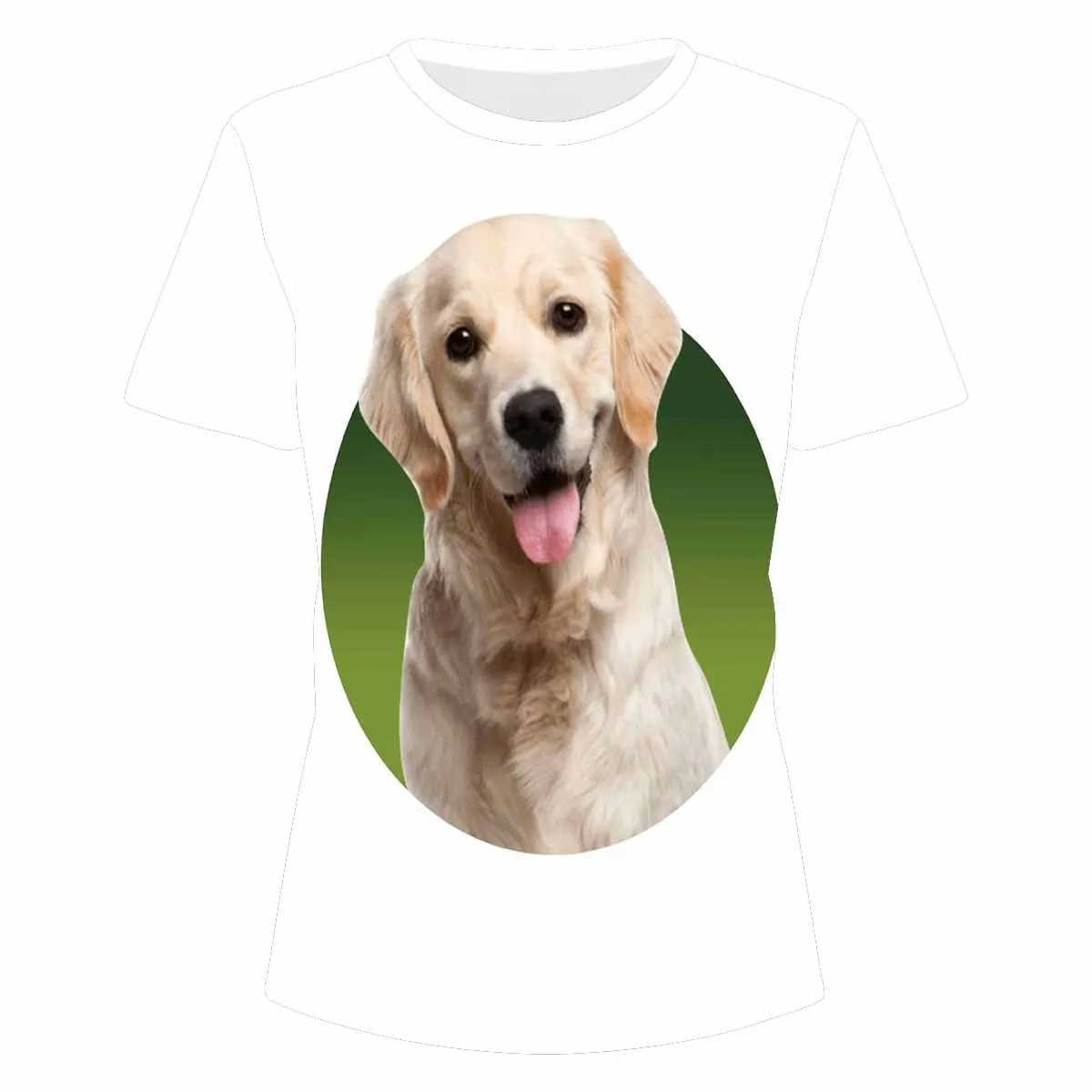 Custom Photo Cute Women's T-shirt