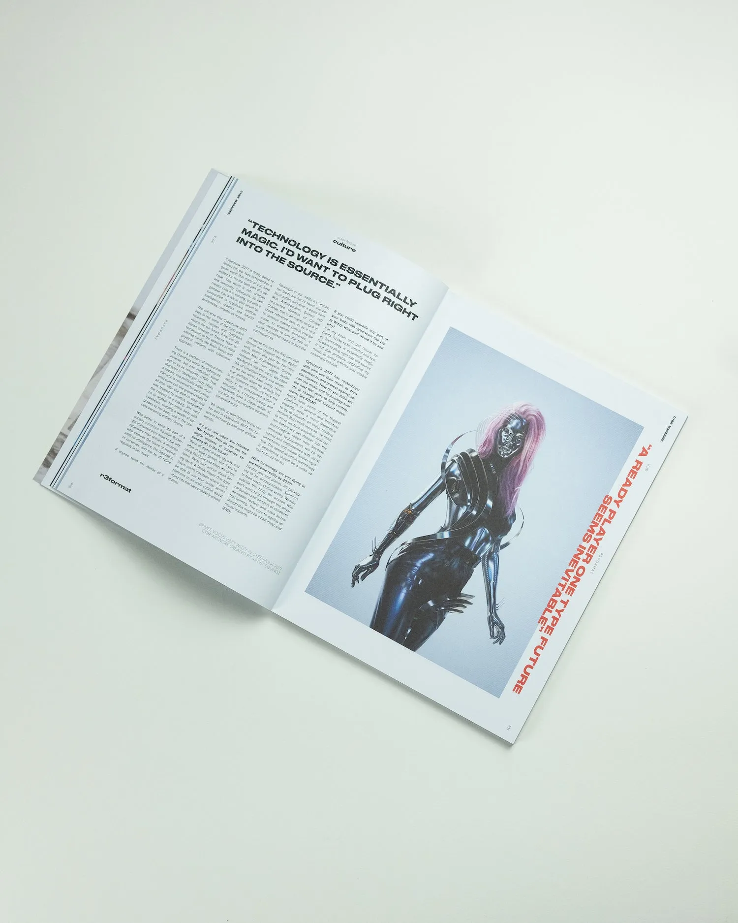 CYBR MAG 06 PRINT LIZZY WIZZY COLLECTOR'S EDITION