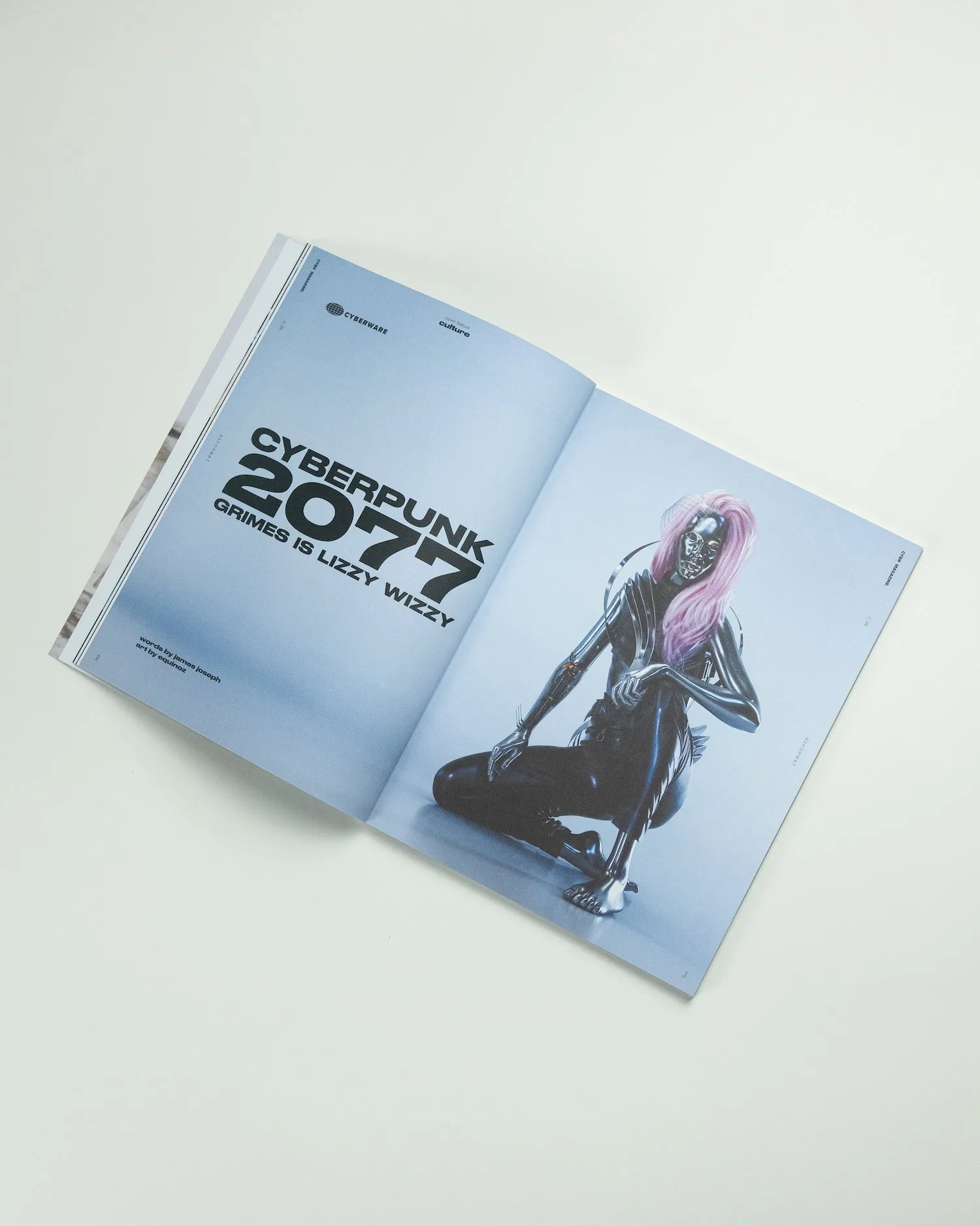 CYBR MAG 06 PRINT LIZZY WIZZY COLLECTOR'S EDITION