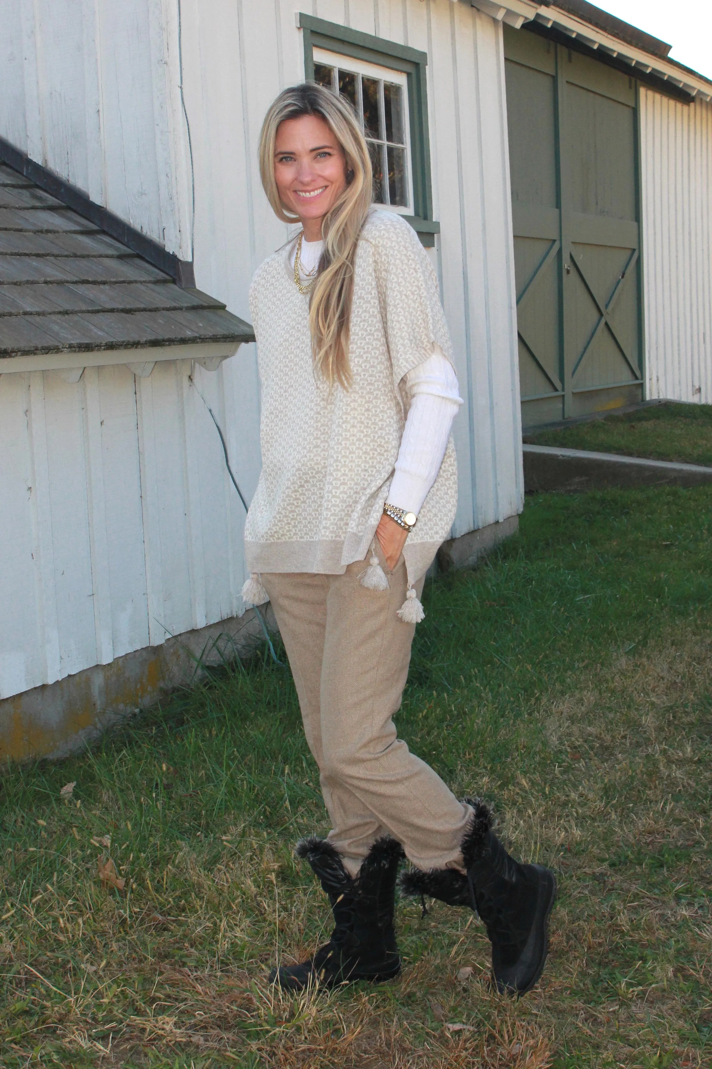 Easy PopOn-Houndstooth
