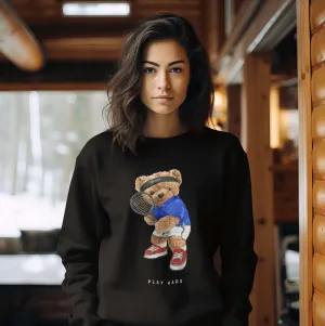 Eco-Friendly Tennis Bear Pullover