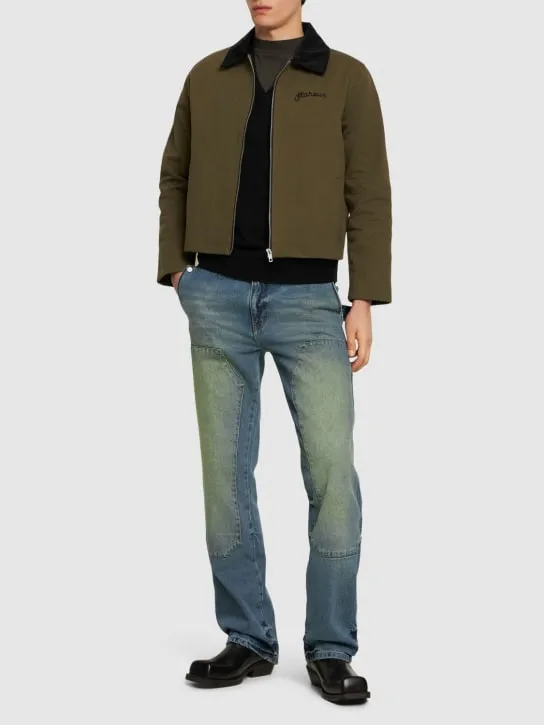 FLÂNEUR   Straight denim carpenter jeans 