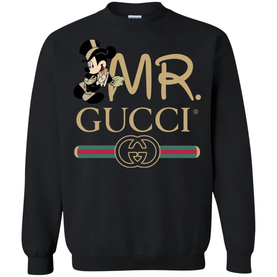 Gucci Couple Disney Mickey Valentine's Day T-shirt Crewneck Pullover Sweatshirt