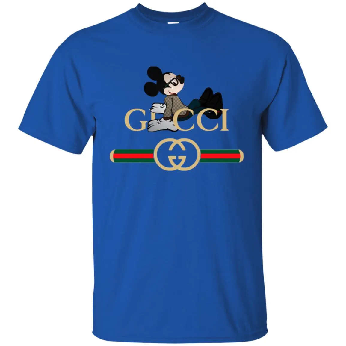 Gucci Mickey T-shirt Men Cotton T-Shirt