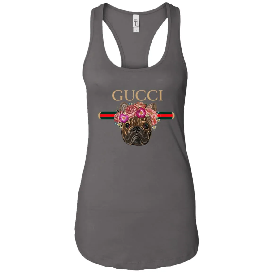 Gucci New Style Bull Dogs T-shirt Women Tank Top