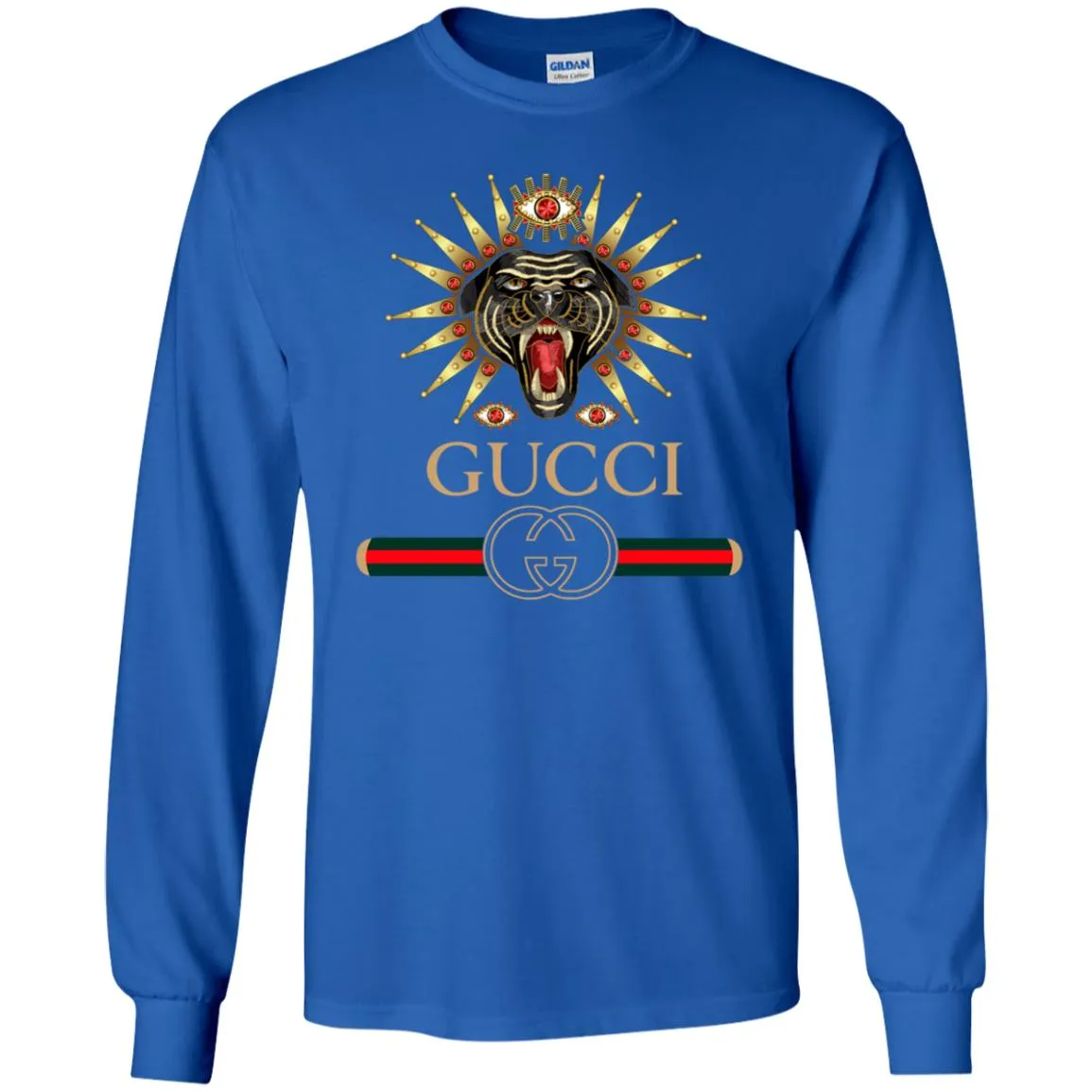 Gucci Tiger Best T-shirt Men Long Sleeve Shirt