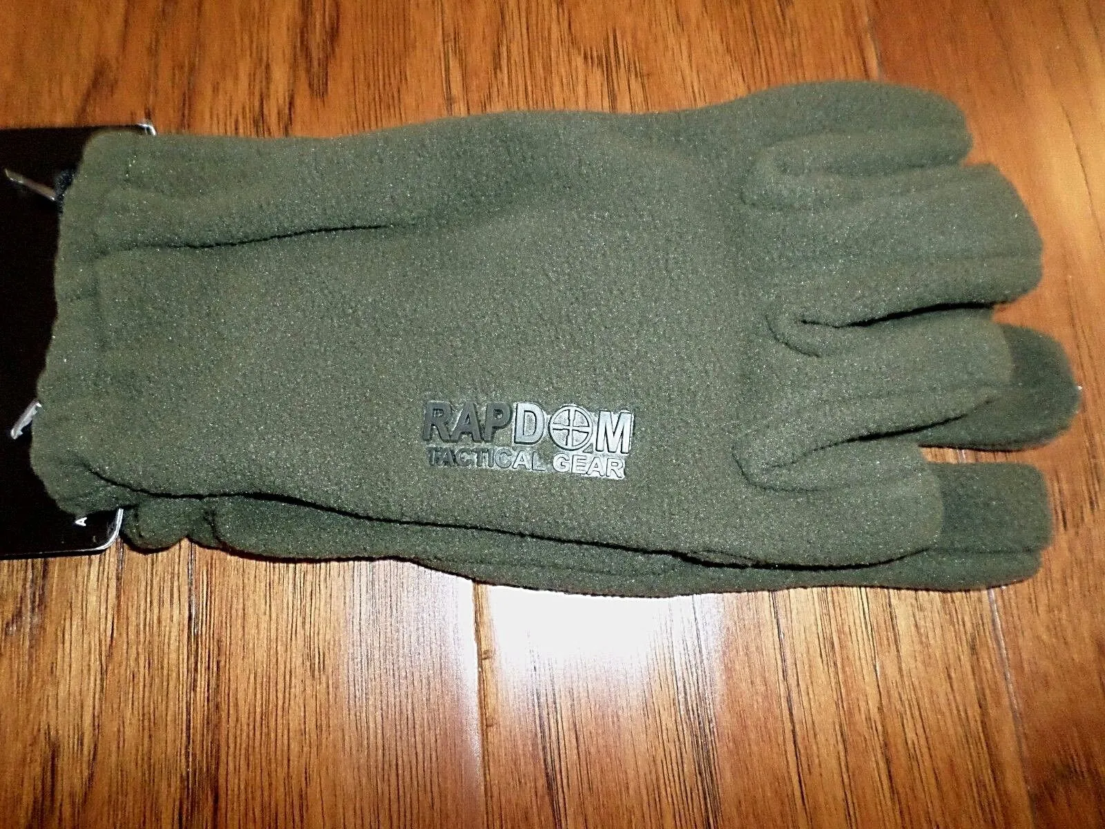Half Finger Polar Fleece Gloves Tactical Shooters Rapdom Cold Weather OD XL