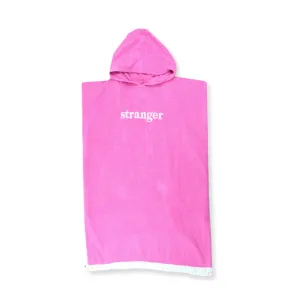 Hello Stranger Hooded Towel - Fuschia