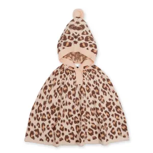Kapow Wilds Salmon Knit Poncho