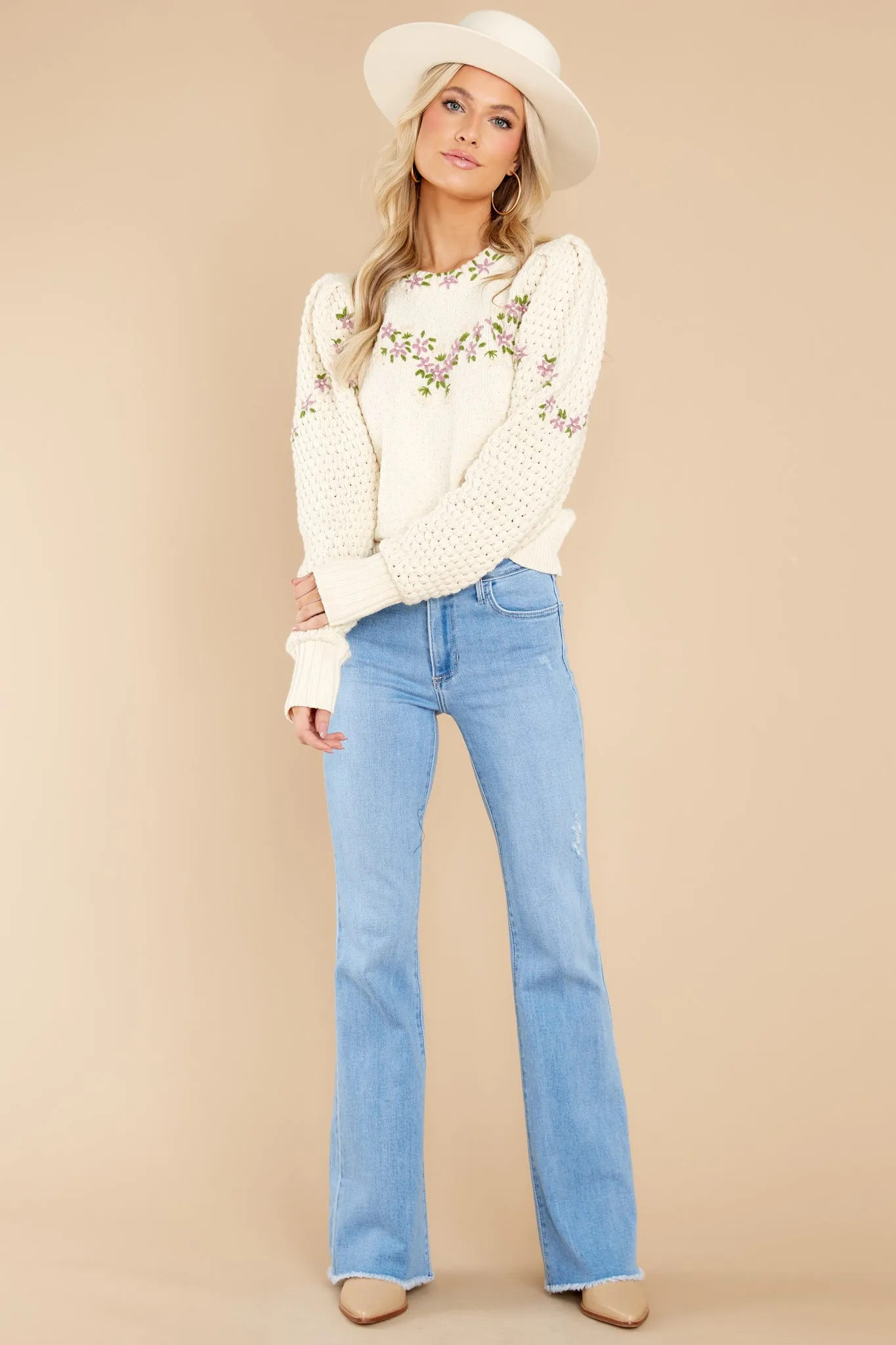Kenzly Ivory Pullover