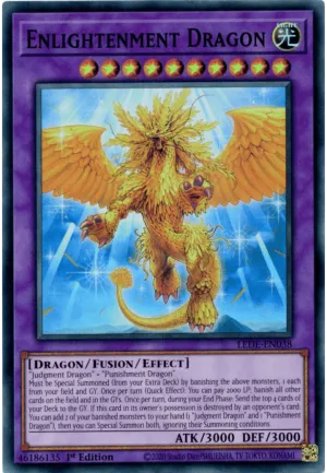 LEDE-EN038 Enlightenment Dragon Super Rare NM