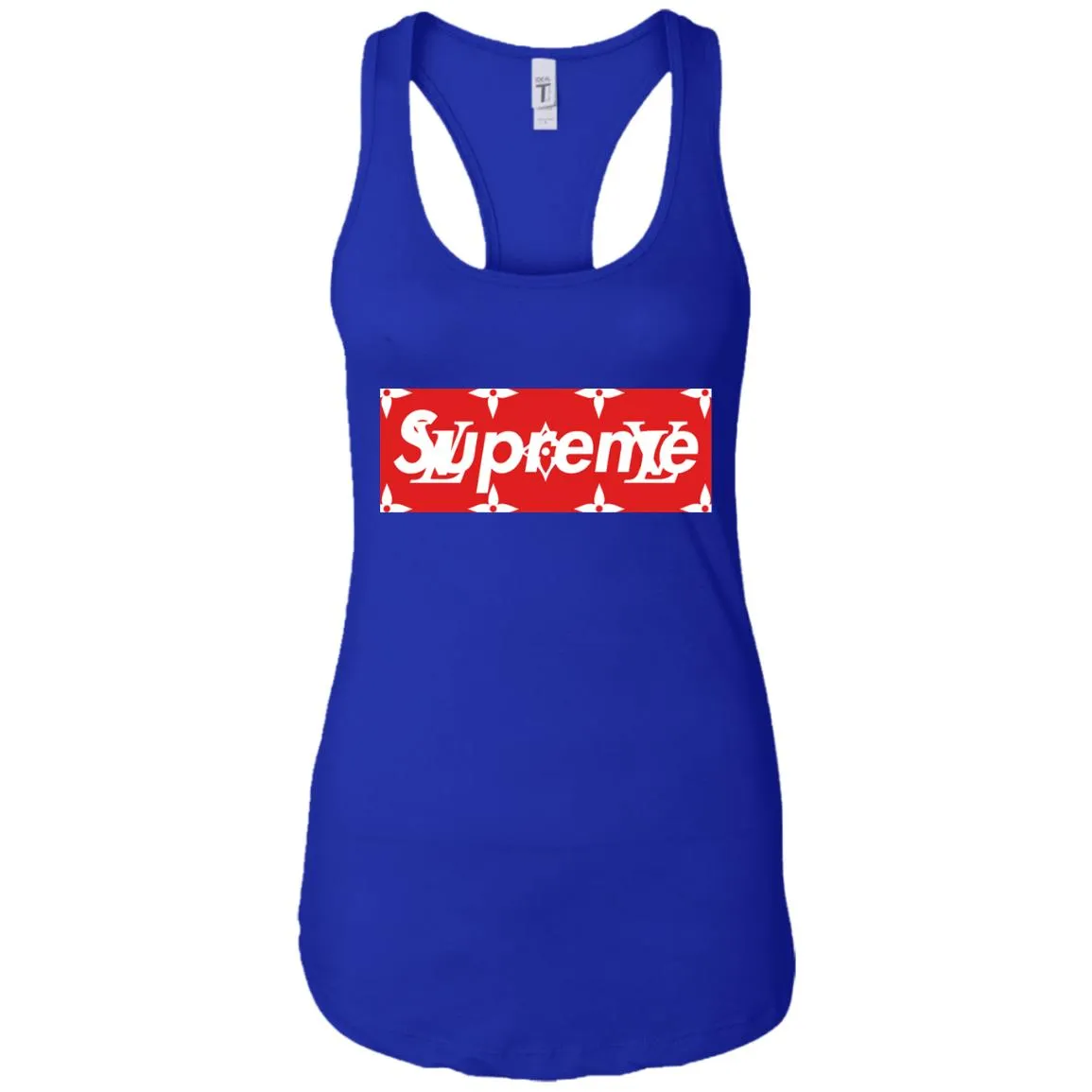 Louis Vuitton Box Supreme T-shirt Women Tank Top