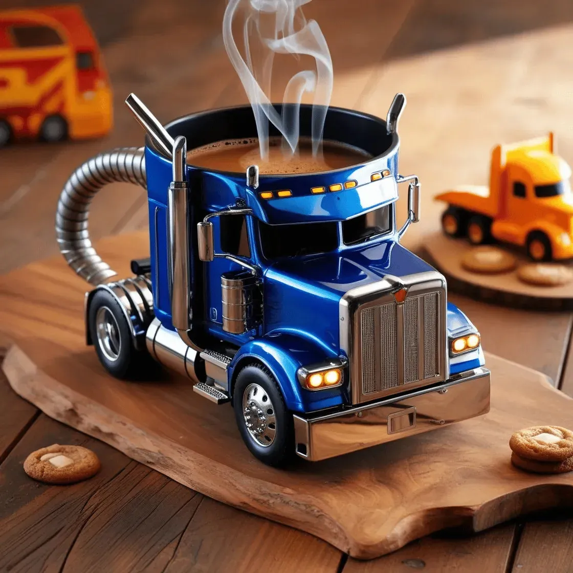 MeyMug Semi-Truck Coffee Mug | Drive Your Day with Every Sip 