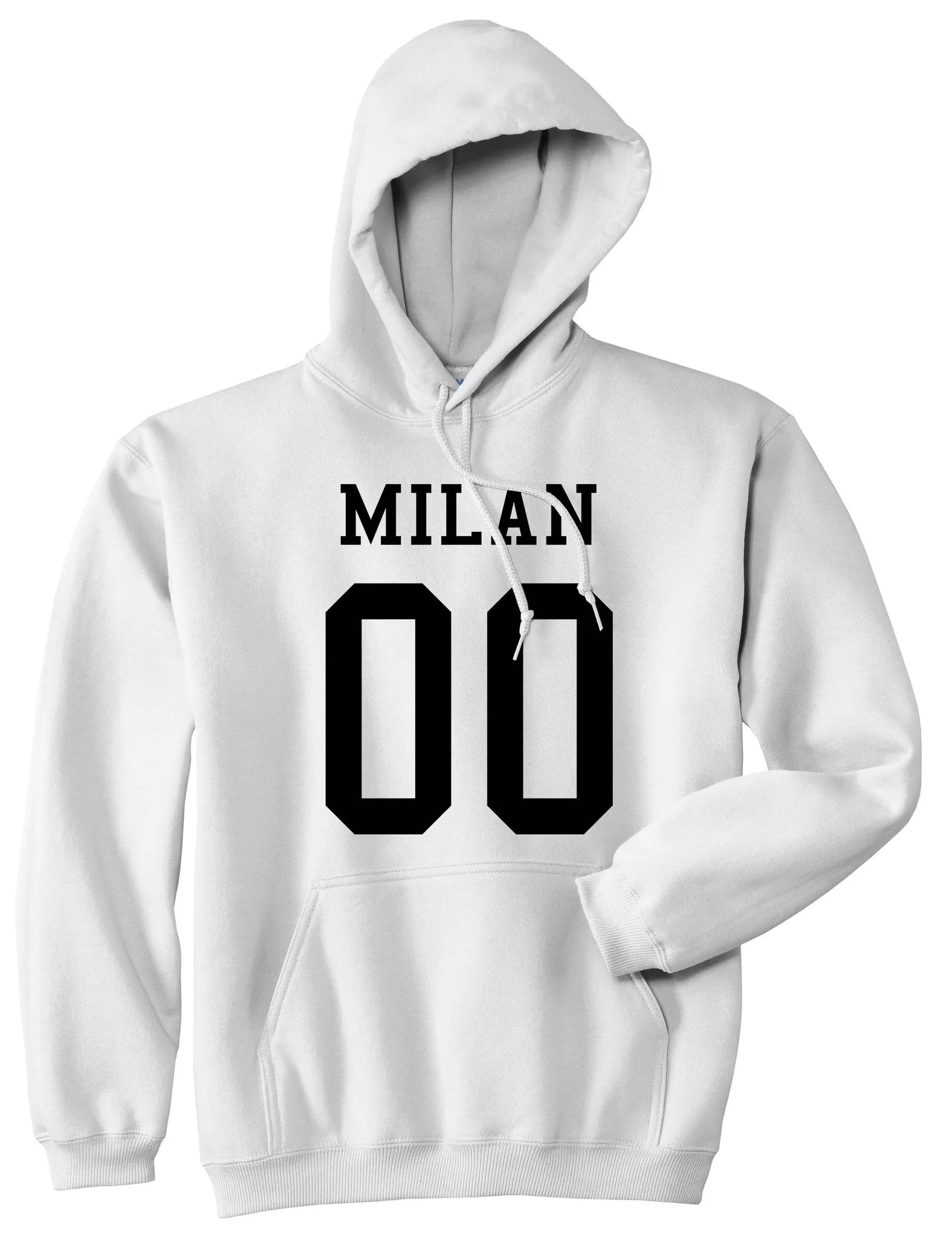 Milan Team 00 Jersey Pullover Hoodie