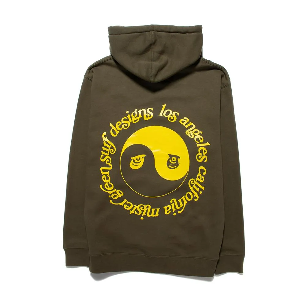 Mister Green Dualism Surf Pullover Hoodie / Army