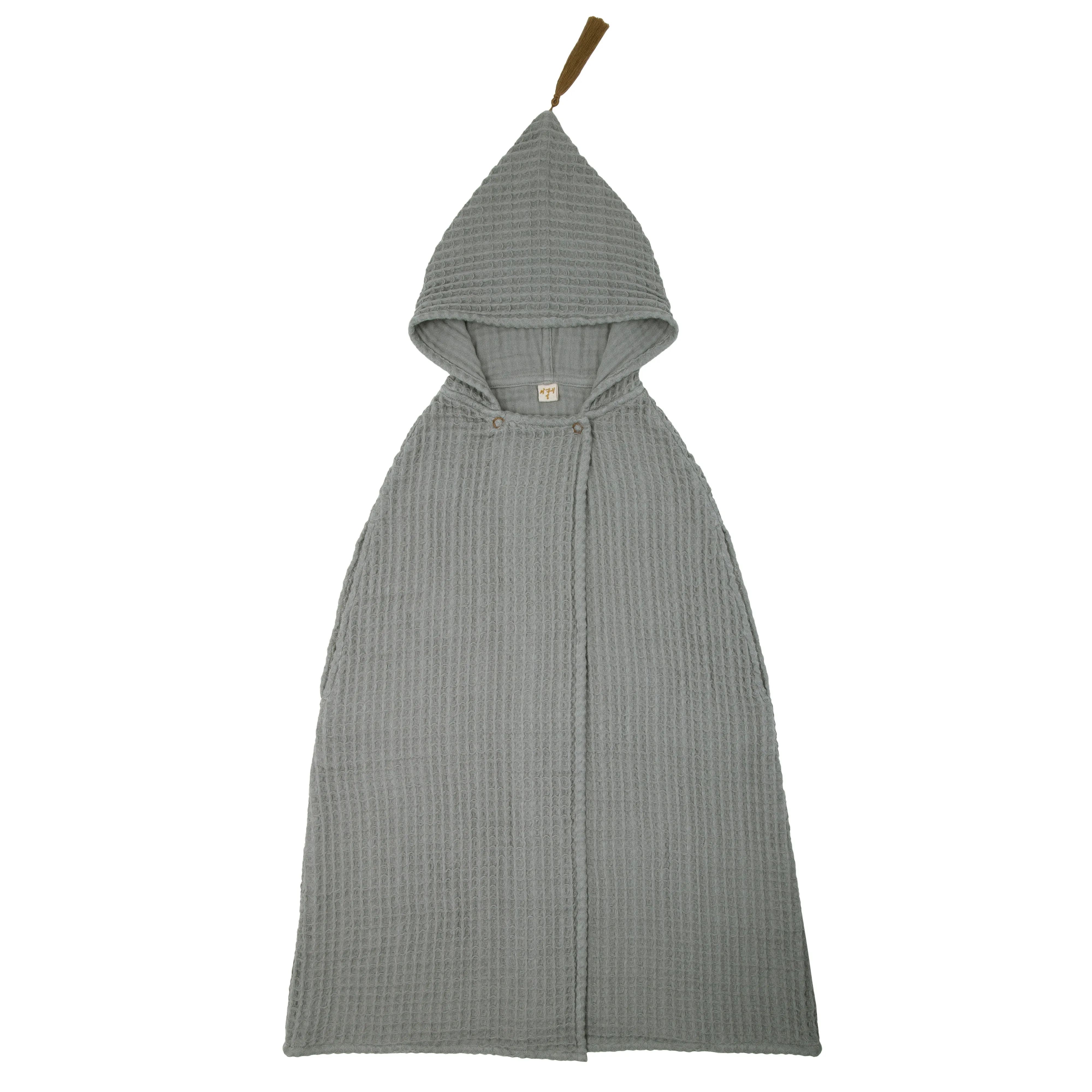 Numero 74 Poncho Towel Silver Grey