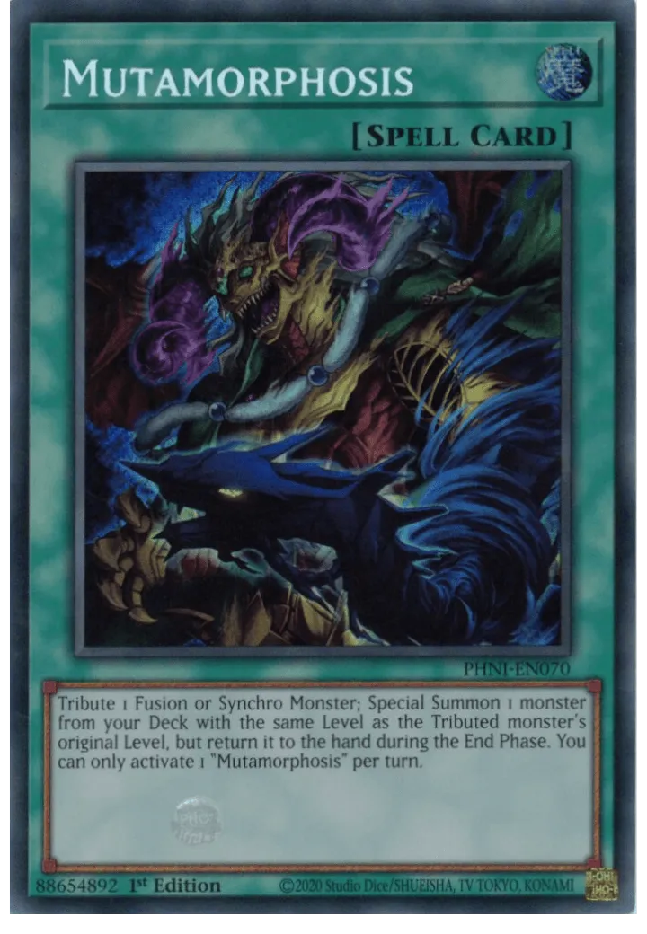 PHNI-EN070 Mutamorphosis Secret Rare NM