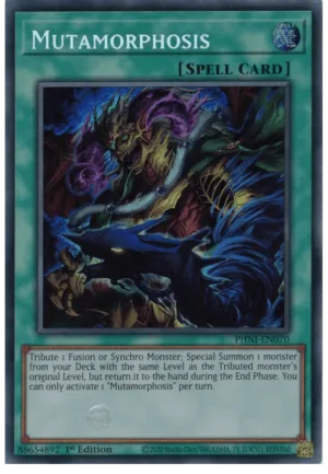 PHNI-EN070 Mutamorphosis Secret Rare NM