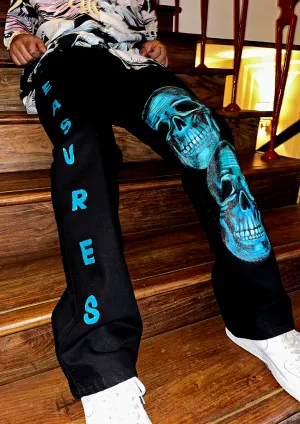 PLEASURE SKULLS - VALKYRE JEANS