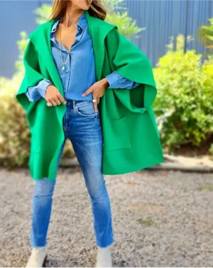 Poncho Agustin Verde 15% de Dcto.