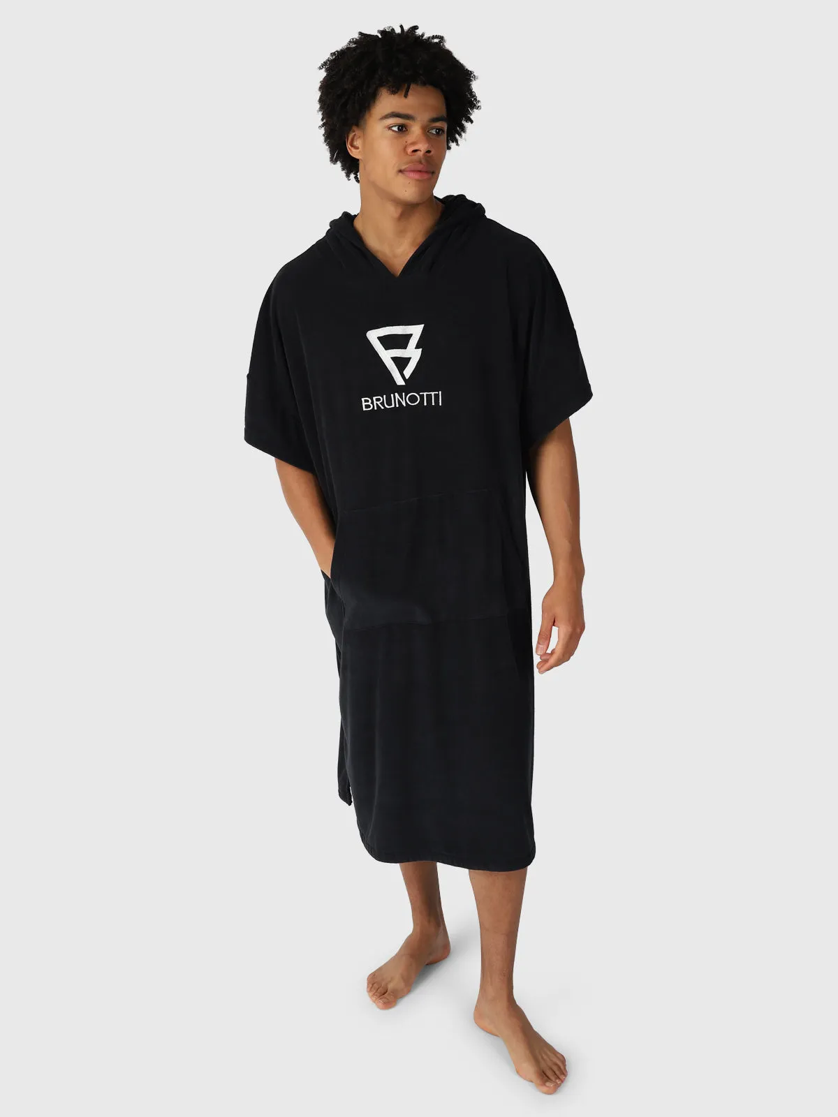 Poncho-Solid Poncho | Black