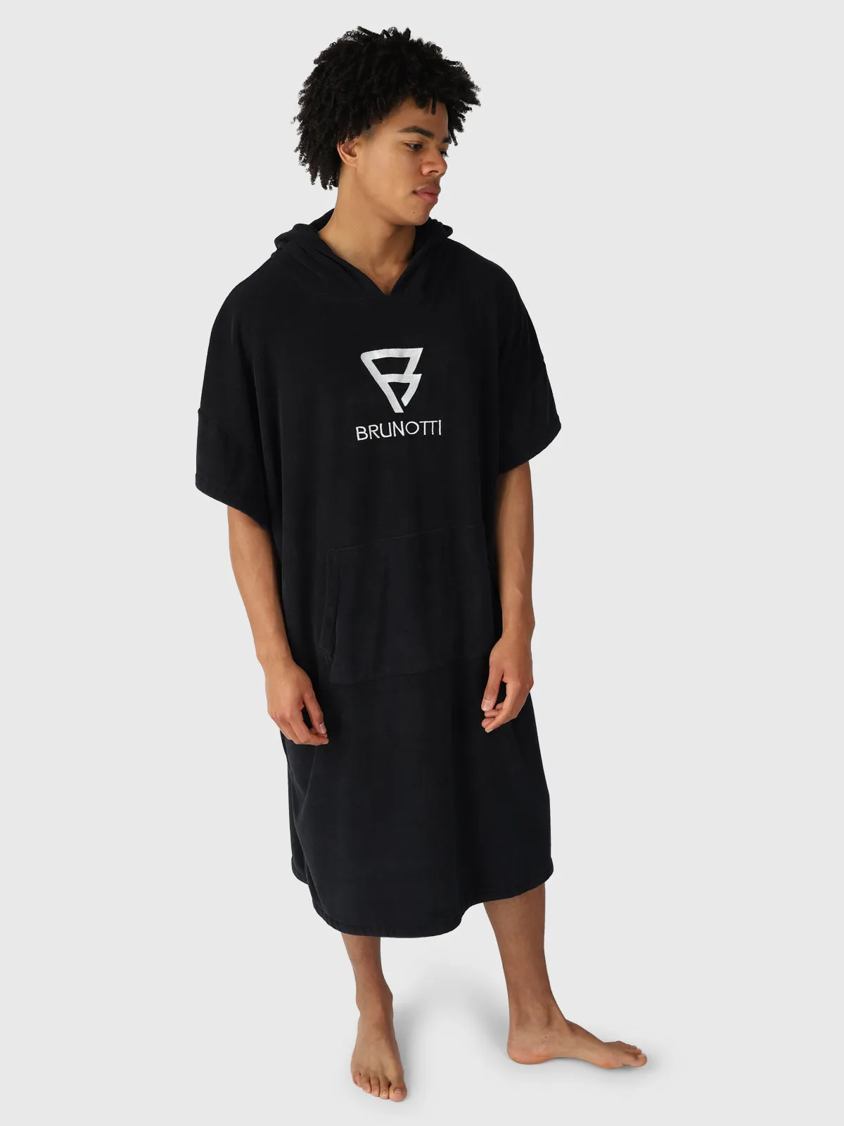 Poncho-Solid Poncho | Black