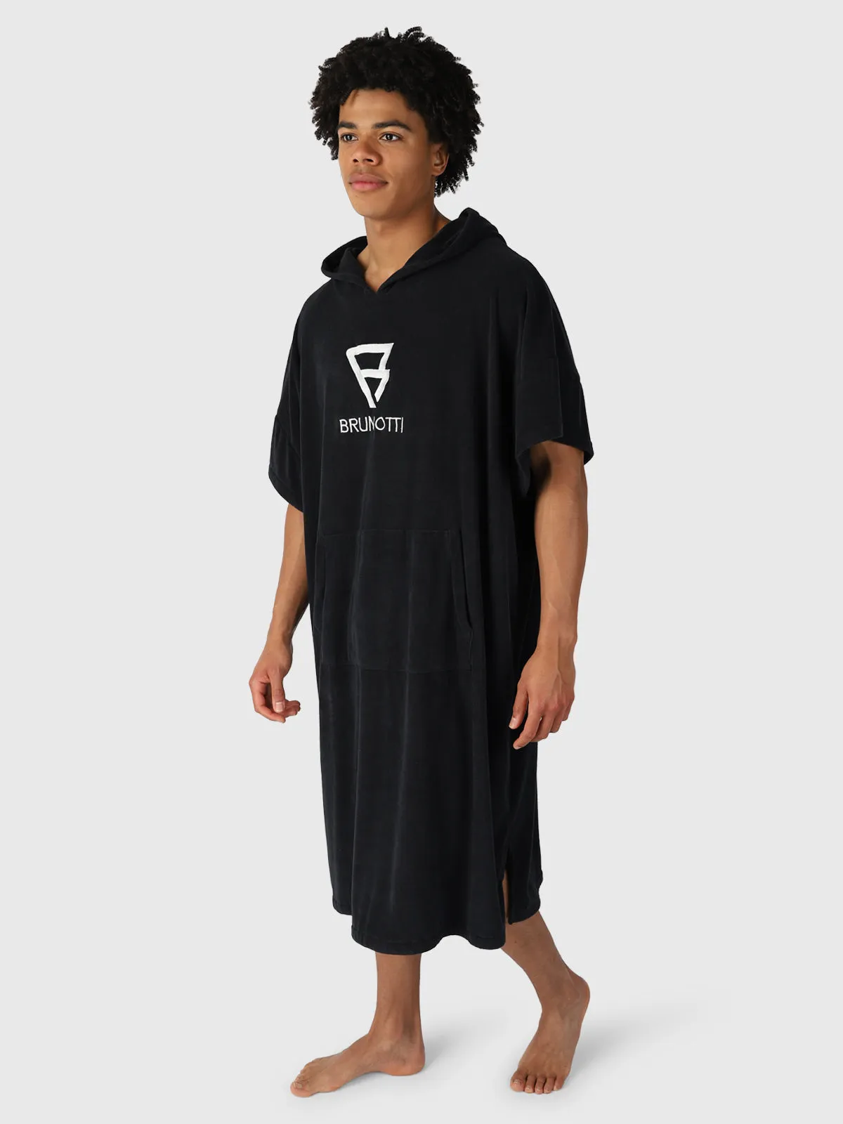 Poncho-Solid Poncho | Black