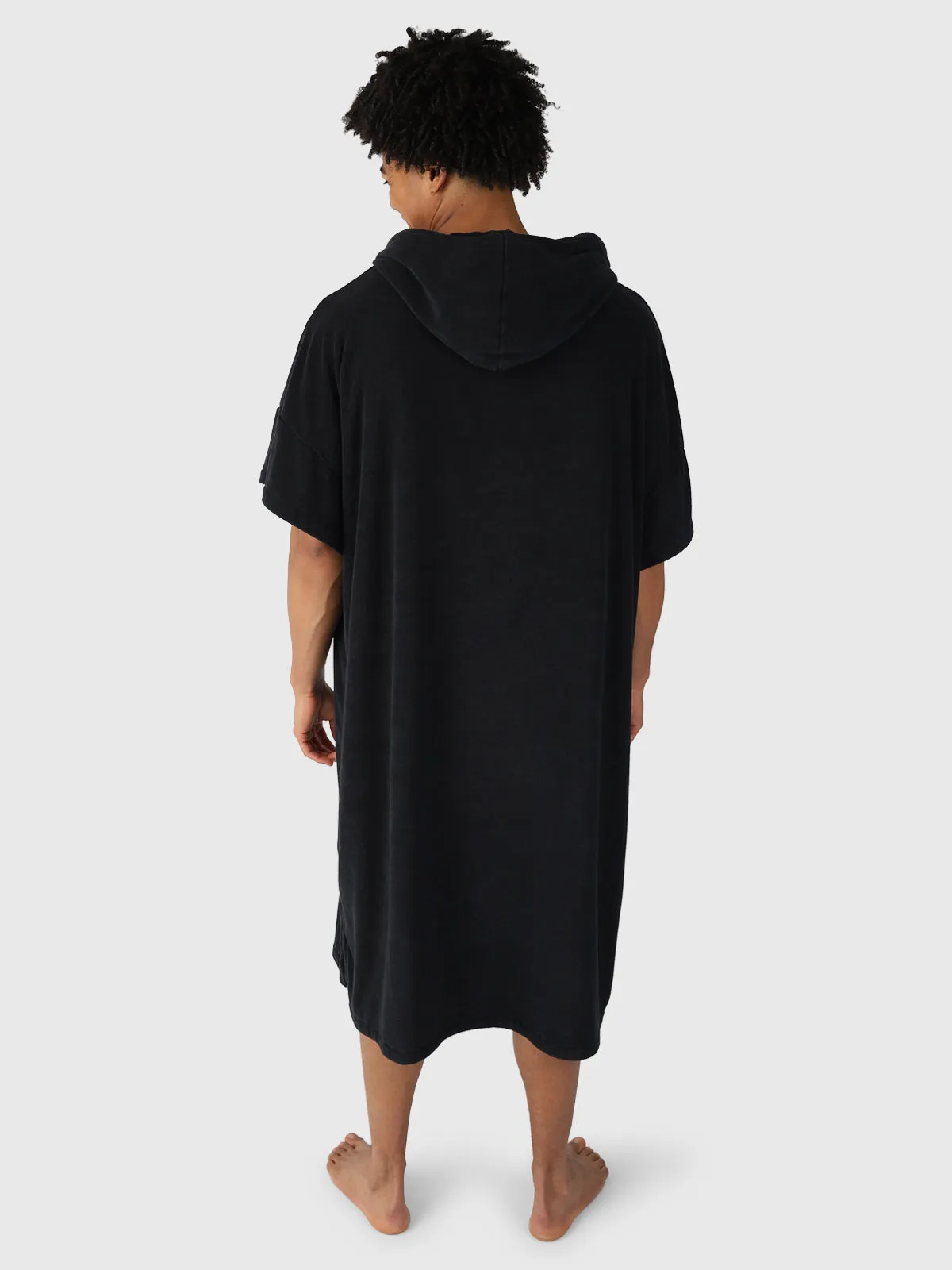 Poncho-Solid Poncho | Black