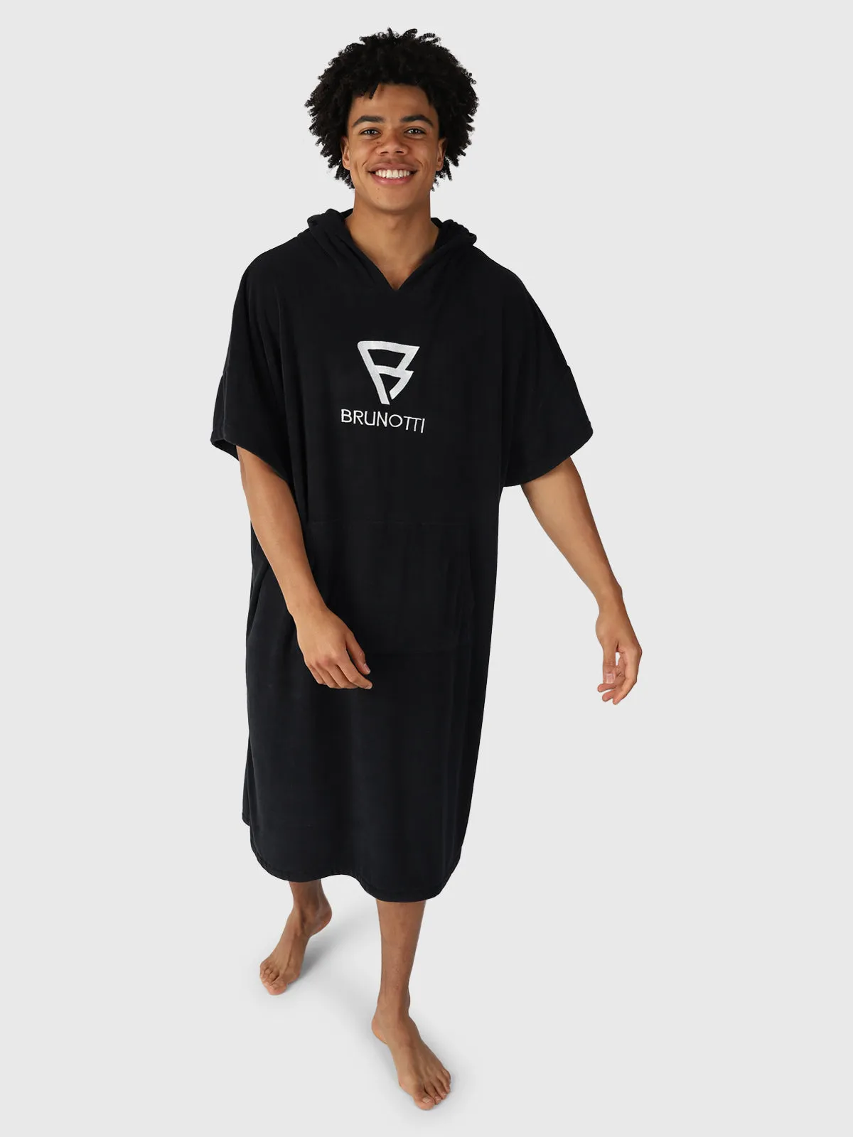 Poncho-Solid Poncho | Black