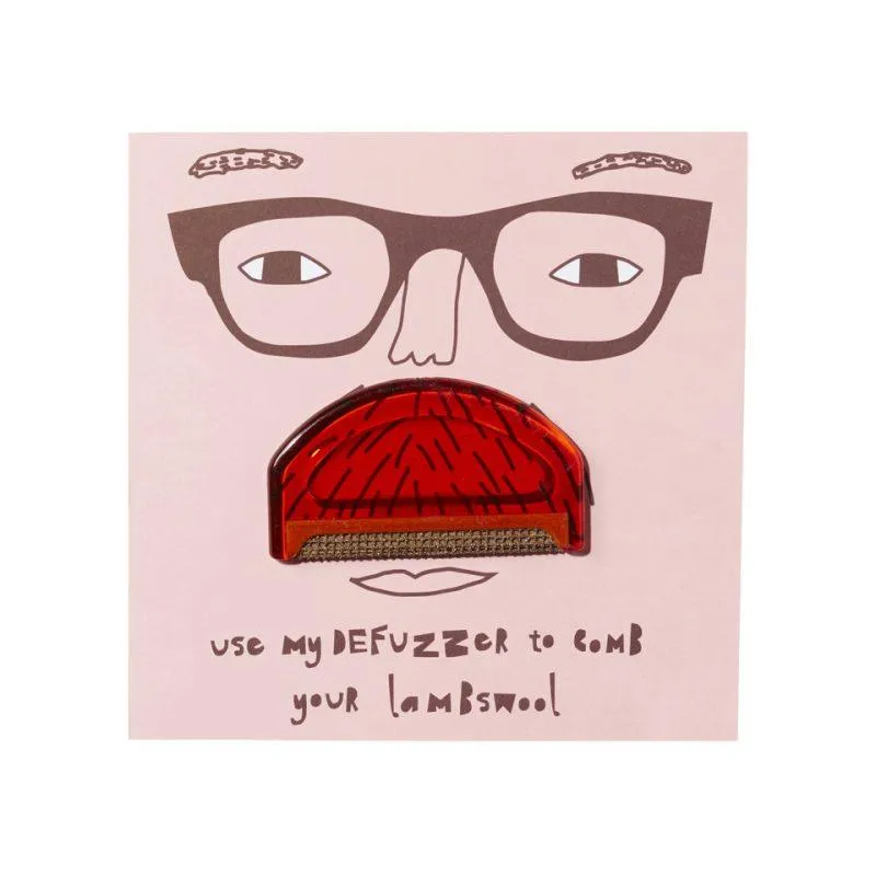 "Use My Moustache" Lammwoll-Kamm