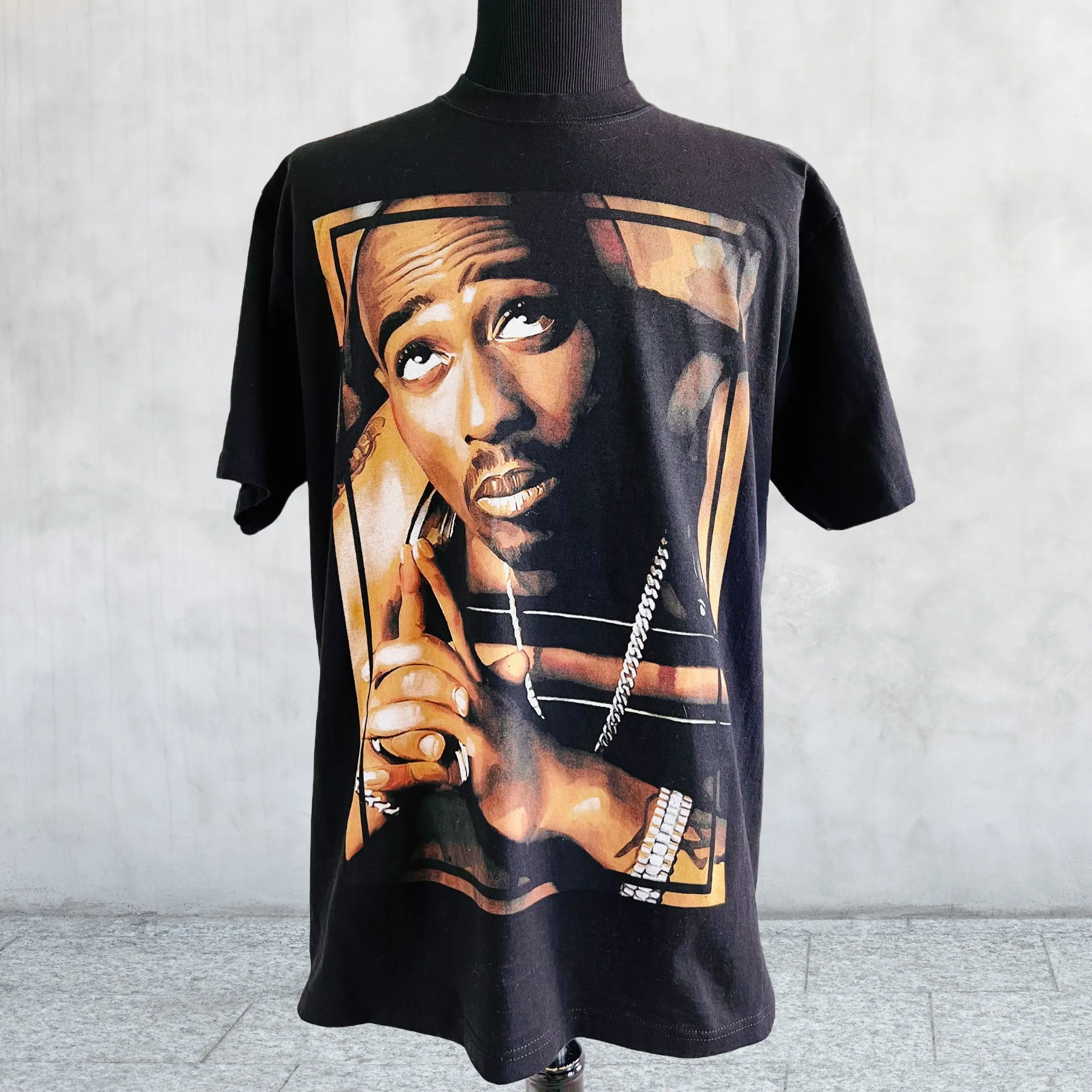 Rare Vintage Tupac "ONLY GOD CAN JUDGE ME!" double sided big print T-shirt