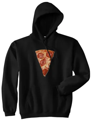 Real Pizza with Pepperoni Meme Pullover Hoodie Hoody