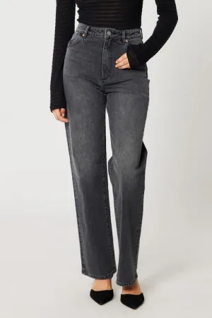 ROLLAS Heidi Worn Denim - Vintage Black