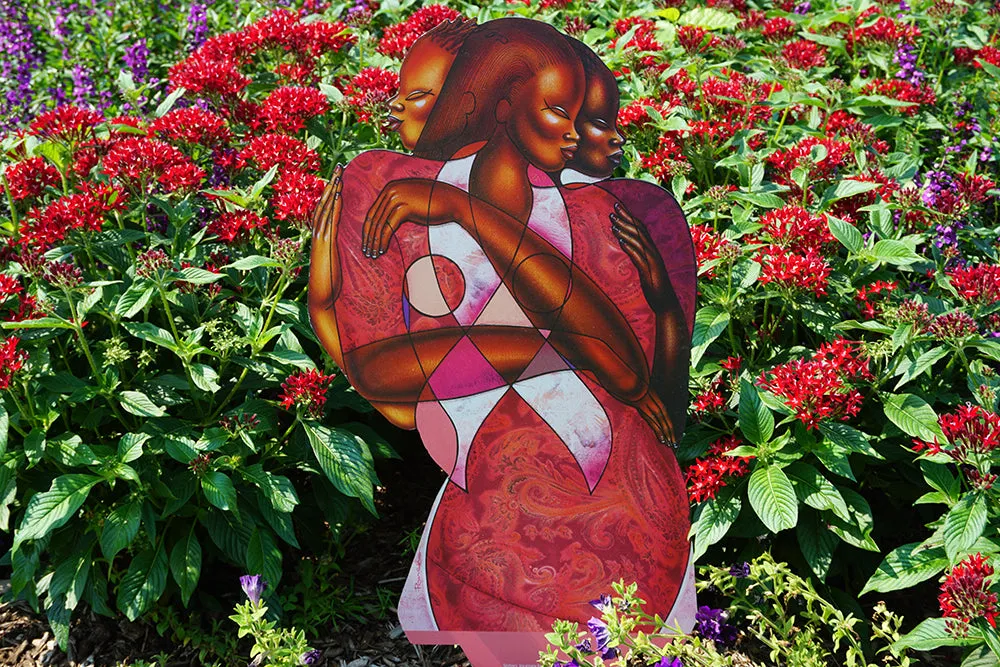 SISTER'S JOURNEY GARDEN ART