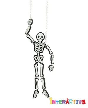 Skeleton Bones Dance Necklace -CHANCE OF ULTRA RARE-