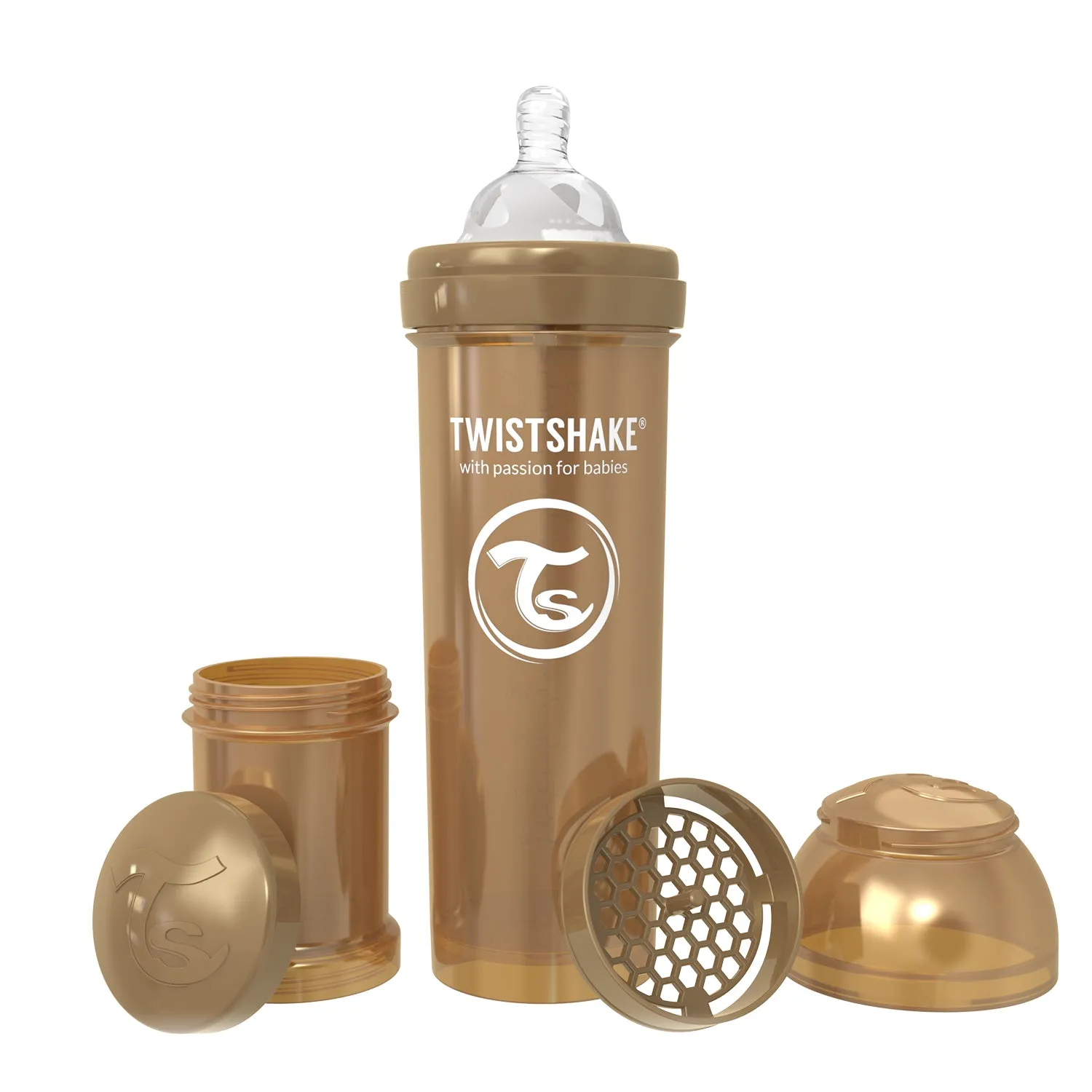 Twistshake Anti Colic Baby Bottles - Pearl Collection