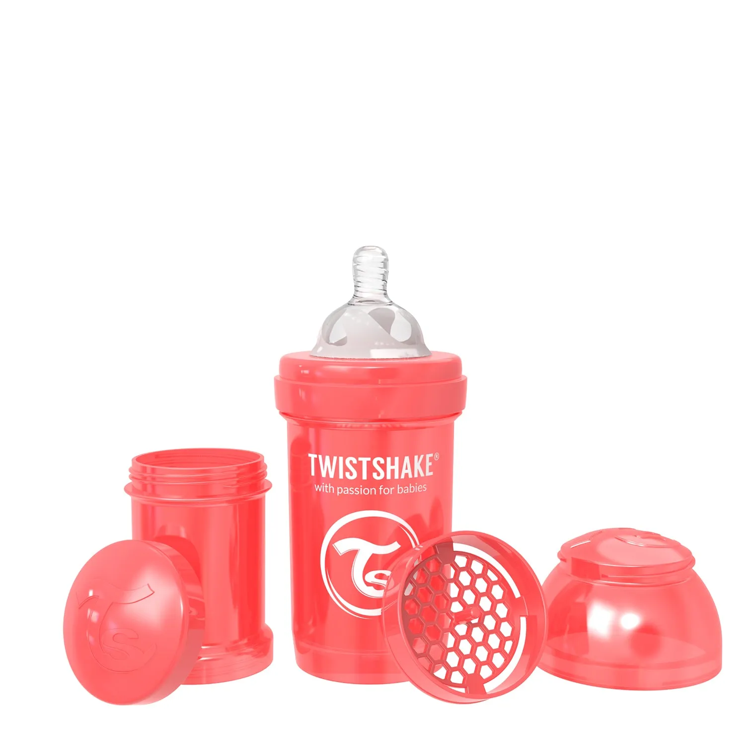Twistshake Anti Colic Baby Bottles - Pearl Collection