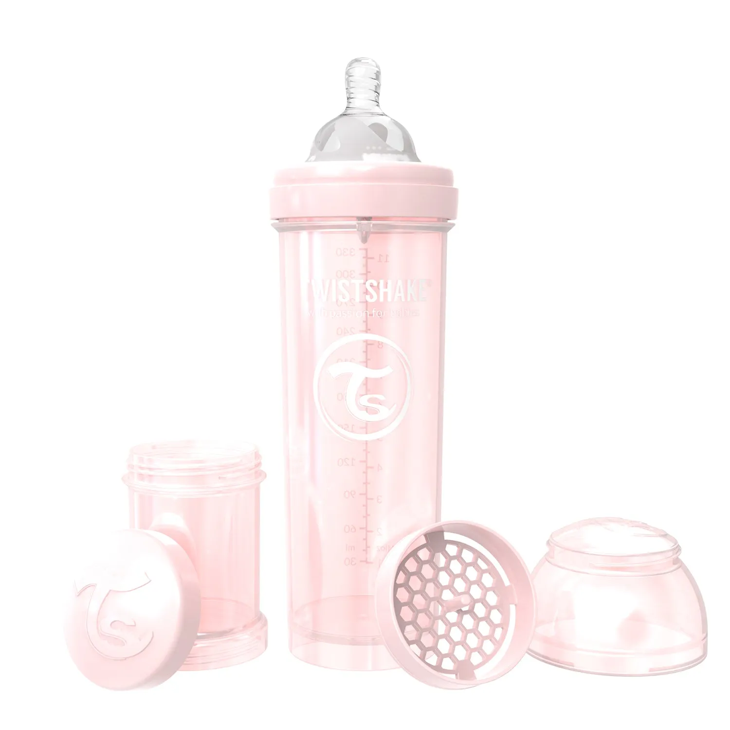 Twistshake Anti Colic Baby Bottles - Pearl Collection